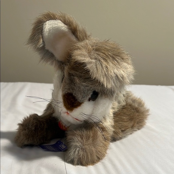 Vintage Steiff Junior‎ Bunny Rabbit Button Ear Tag German Plush Toy 2882/35 - Picture 1 of 9
